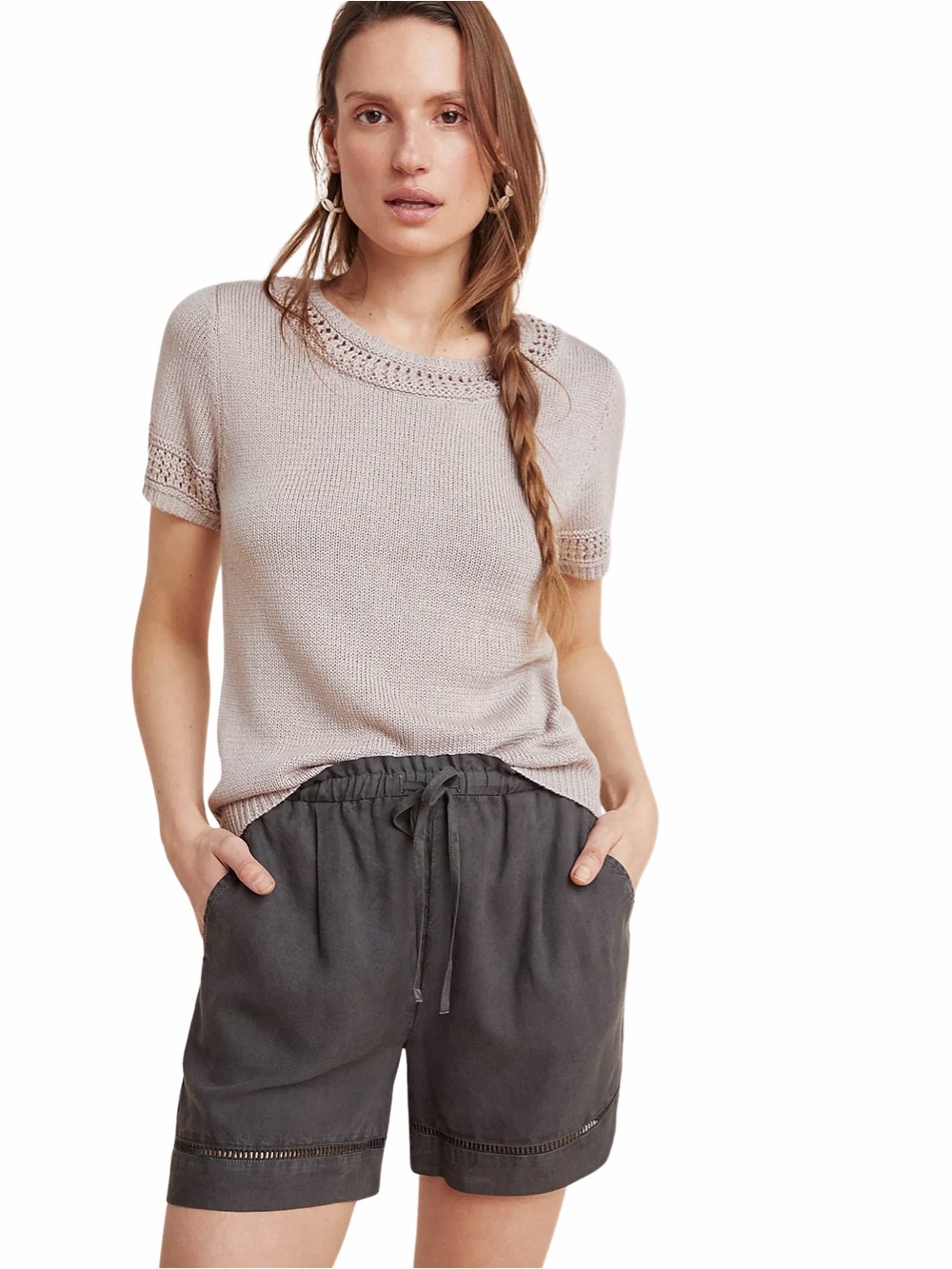 ANTHROPOLOGIE Cloth‎ & Stone Rimini Shorts